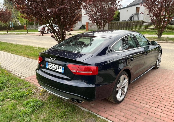Audi S5 cena 33900 przebieg: 156548, rok produkcji 2010 z Turek małe 154